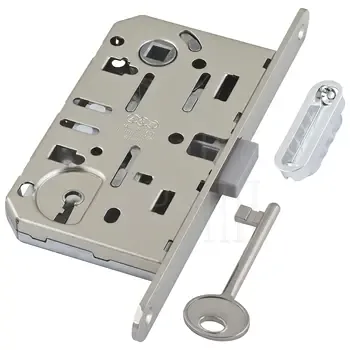 B06101.50.xx.640 AGB (АГБ) Корпус врезного замка под кл. MEDIANA POLARIS с отв. планкой (скин)