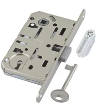 B06101.50.xx.640 AGB (АГБ) Корпус врезного замка под кл. MEDIANA POLARIS с отв. планкой (скин)