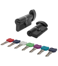 Цилиндровый Punto (Пунто) MaxPro7002Knob52mm(21+10+21) BL 7key с вертушкой