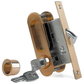 Ручки для раздвижных дверей с замком Archie K01/02-V1