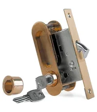 Ручки для раздвижных дверей с замком Archie K01/02-V1