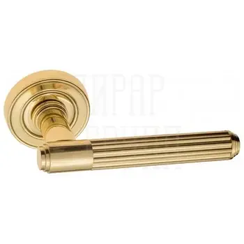 Дверная ручка на круглой розетке "EXA TUBE" D6