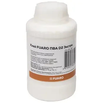 Клей Fuaro (Фуаро) ПВА D2 Экстра 1 кг.