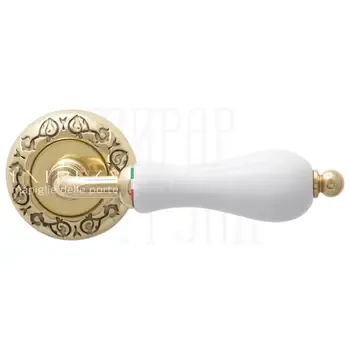 Дверная ручка Extreza "Dana" (Дана) 305 на круглой розетке R04