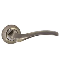 Дверная ручка Ajax (Аякс) на круглой розетке "GLORIA" JR