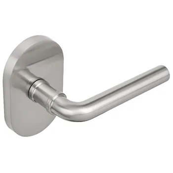 Дверная ручка из латуни Ghobestir "REBECCA" G023 на овальном основании