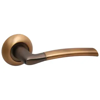 Дверная ручка на круглой розетке ADDEN BAU "Slim" A128