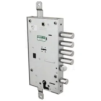 Замок Mottura (Моттура) врезной двухсистемный 54.597-D (правый) без накладок