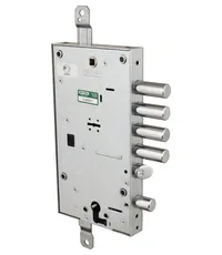 Замок Mottura (Моттура) врезной двухсистемный 54.597-D (правый) без накладок