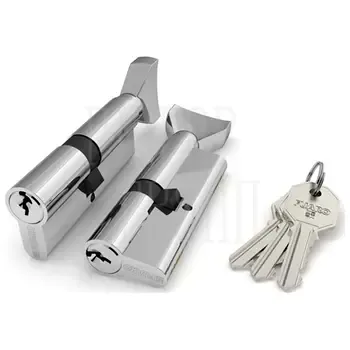 Цилиндровый механизм Fuaro (Фуаро) (100 CM/80) 1000CMKnob 80 mm (35+10+35) 3Key с вертушкой