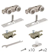 Комплект Armadillo для раздвижных дверей Comfort - PRO SET 1 /rollers/ 80 (A170)