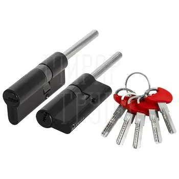 Цилиндровый механизм Fuaro (Фуаро) D-PRO5007 Tang 80 mm (45+10+25) ключ-длиннный шток