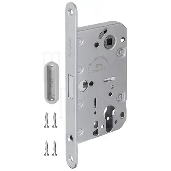 Замок Armadillo (Армадилло) межкомнатный магнитный под цилиндр с ответной планкой GRAVITY G02.190.50.85