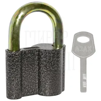 Замок Ajax (Аякс) навесной PD-4060 (PD-40-60) 3 фин. кл.