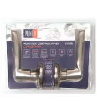 Ручка Punto (Пунто) защелка DK610 BK (фик.)
