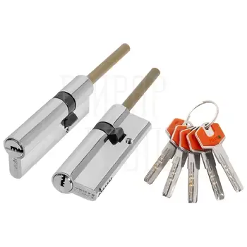 Цилиндровый механизм D-PROTERM507/90 Fuaro (Фуаро) 90 mm (55+10+25) термошток 8х65 мм