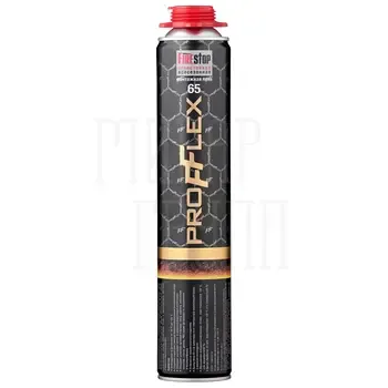 Пена монтажная огнестойкая PROFFLEX FIRESTOP 65л всесезонная