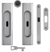 Ручка-купе для раздвижных дверей с механизмом MANDELLI 1038 TC/S