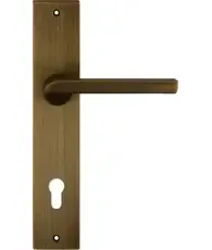 Дверная ручка Extreza Hi-Tech "SANTA" 128 на планке PL11