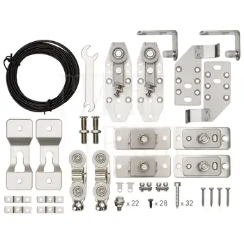 Комплект Armadillo (Армадилло) для профильных телескопических дверей SLD.Comfort-PRO.SET5.PROF telescope/80