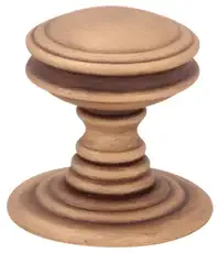 Мебельная ручка-кноб Melodia 801 Ranja (Ø30х35 мм)