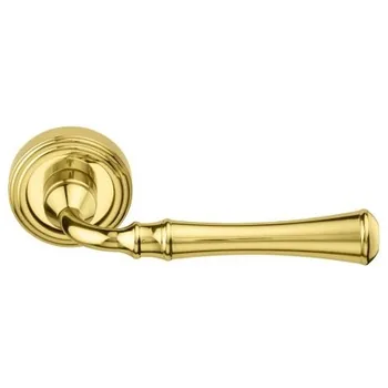 Дверная ручка на круглой розетке Pasini "Cuprum" 3961