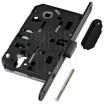 B06103.50.xx.640 AGB (АГБ) Корпус врезного замка магнитный под цил. MEDIANA POLARIS с отв. пл. (скин)