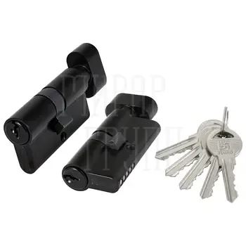 Цилиндровый механизм Fuaro (Фуаро) (100 ZM/60) 1000ZMKnob 60 mm (25+10+25) с вертушкой