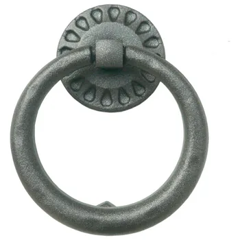 Дверная рчка-гонг(стучалка) кованая стальная Galbusera Art.2217 BATTENTE