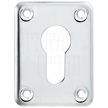 Декоративная Punto (Пунто) накладка ESC083/C-SS (нержавейка) на цилиндр (1 шт.) тех.упак.