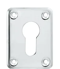 Декоративная Punto (Пунто) накладка ESC083/C-SS (нержавейка) на цилиндр (1 шт.) тех.упак.