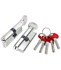 Цилиндровый механизм Fuaro (Фуаро) (D-PRO502-8/90) D-PRO5002-8Knob90(40+10+40) 5+1Key с верт. перекод.