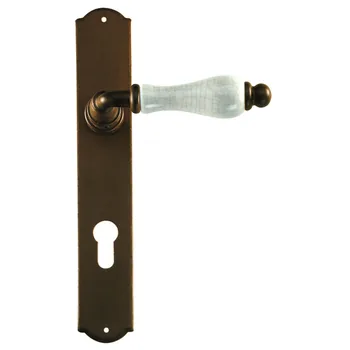 Дверная ручка кованая на планке Galbusera ART. 2-10 "PRAGA"