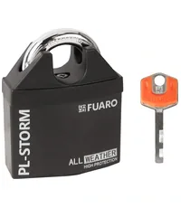 Замок Fuaro (Фуаро) навесной PL-STORM-3660 4 key (дисковый ключ)