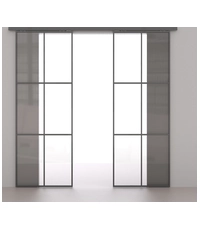 Комплект Armadillo (Армадилло) для раздвижных профильных дверей SLD.Comfort-PRO.SET4.PROF synchron/80