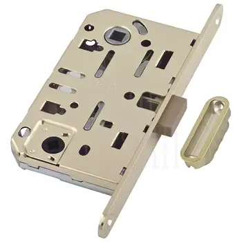 B06102.50.xx.640 AGB (АГБ) Защелка врезная WC MEDIANA POLARIS с отв. планкой (скин)