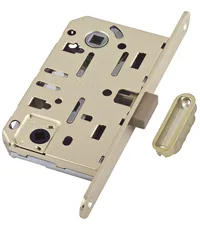 B06102.50.xx.640 AGB (АГБ) Защелка врезная WC MEDIANA POLARIS с отв. планкой (скин)