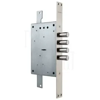 Замок Guardian (Гардиан) врезной сувальдный ЗВ 20.02 Т с тягами (длинный кл. 54 мм) /123:223:3/