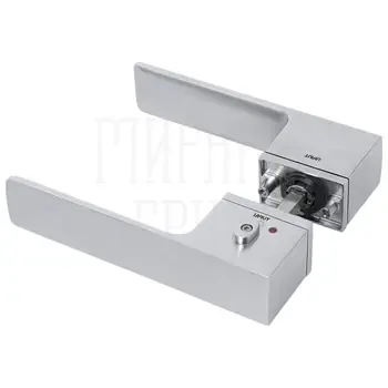 Дверная ручка Tupai "Big Line" 4084 5RE (с блокировкой, полотно 38-45 мм)