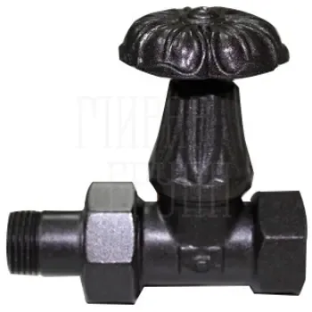 Вентиль Carlo Poletti "Artistic" регулировочный прямой 1/2