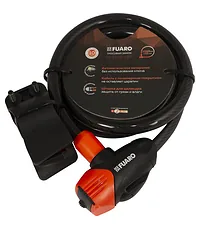 Замок тросовый Fuaro Фуаро PL-12100-KEY 12х1000 мм 3 перфоключа