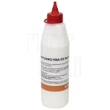 Клей Fuaro (Фуаро) ПВА D2 Экстра 500 г.