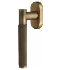 Оконная ручка Extreza "TUBA" (Туба) 126 HW матовая бронза