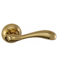 Дверные ручки Renz (Ренц) "Розаро" INDH 89-08 на круглой розетке