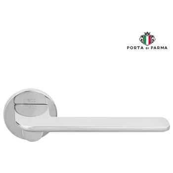 Дверная ручка на розетке PORTA DI PARMA "Slim"