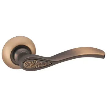 Дверная ручка на круглой розетке ADDEN BAU "RAPIDO" A162