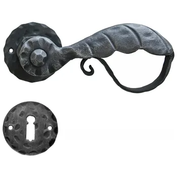 Дверная ручка кованая раздельная Galbusera ART. 28 "GARMISCH"