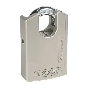 Навесной замок Tokoz (Чехия) Gama 70 CS, закрытая дужка