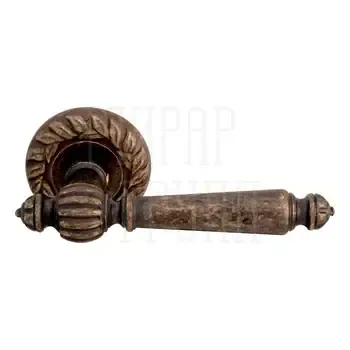 Дверная ручка на розетке Melodia 235 (60) "Mirella"