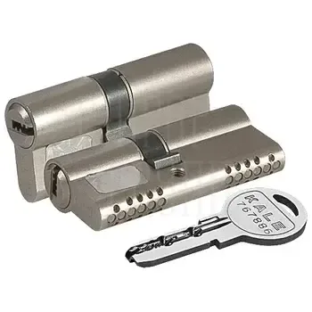 Цилиндровый механизм Kale kilit (Кале килит) 164 OBS SNE/80 (30+10+40) mm никель